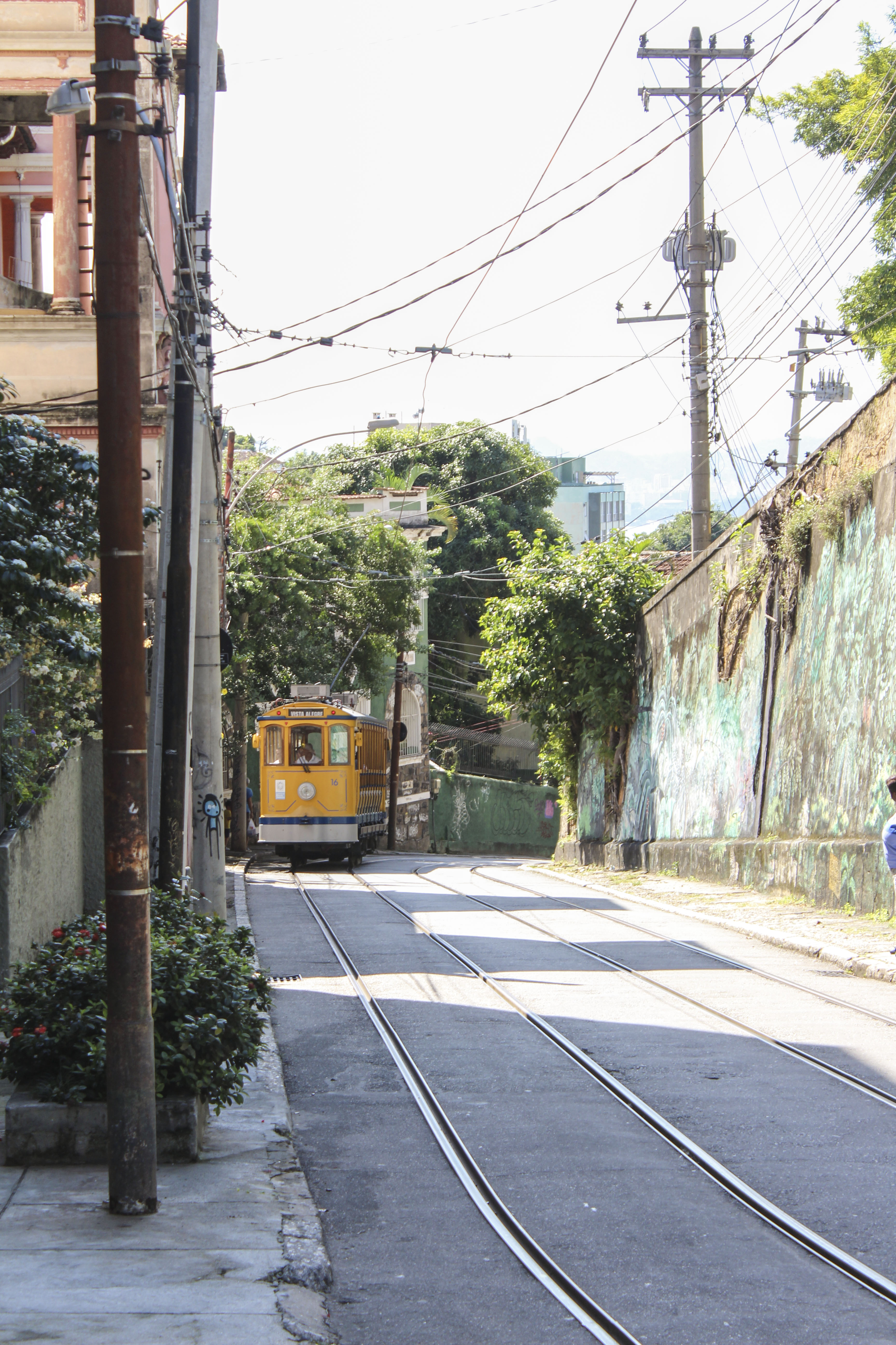 A tram in Santa Teresa, Rio de Janeiro, Brazil