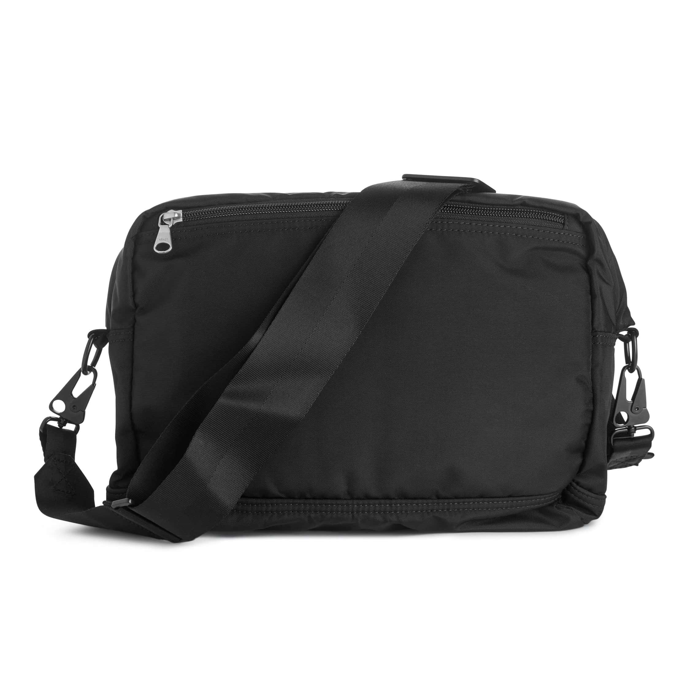 arket A4 nylon bag packing list square
