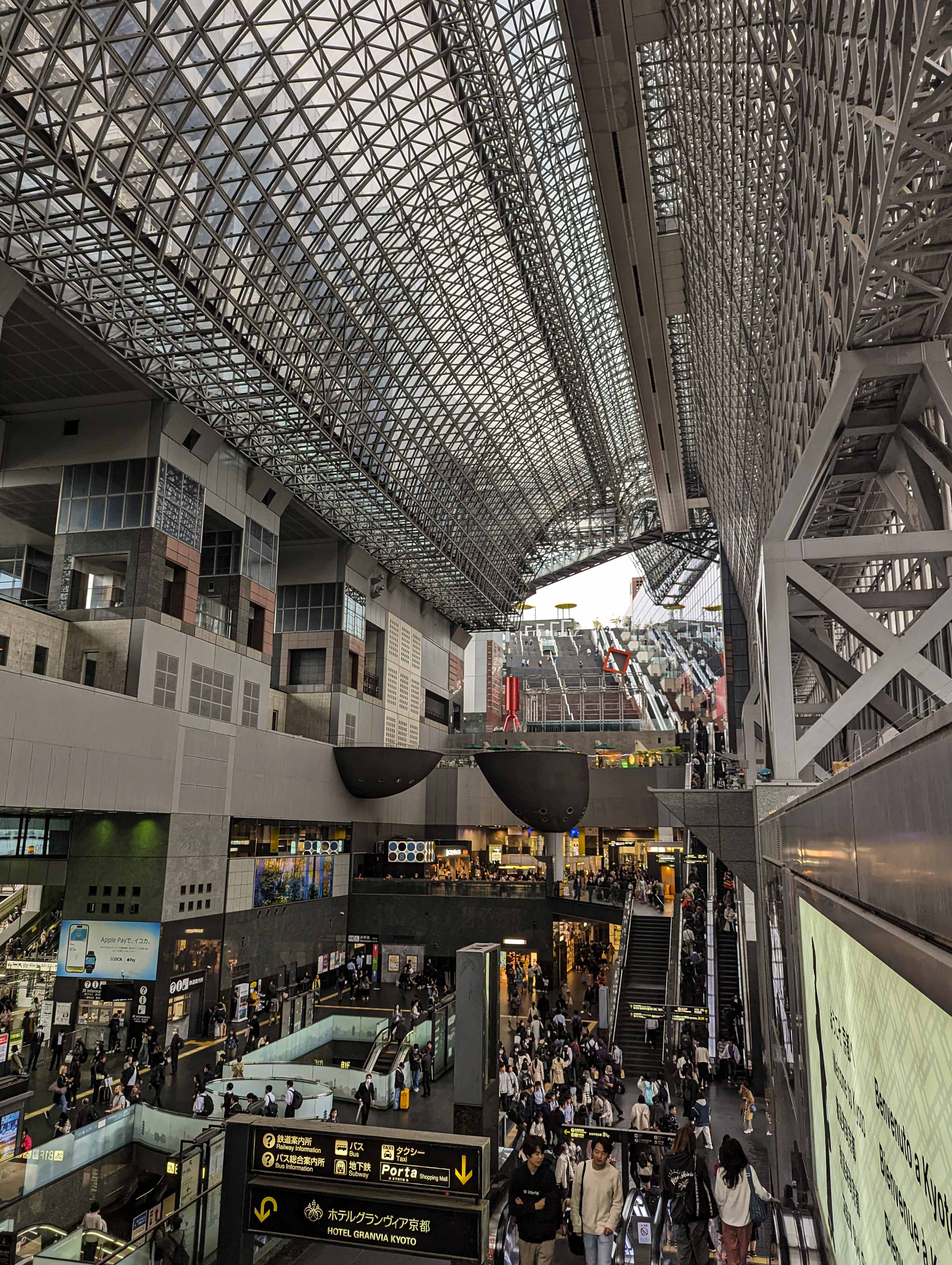 Kyoto Station, Kyoto, Japan