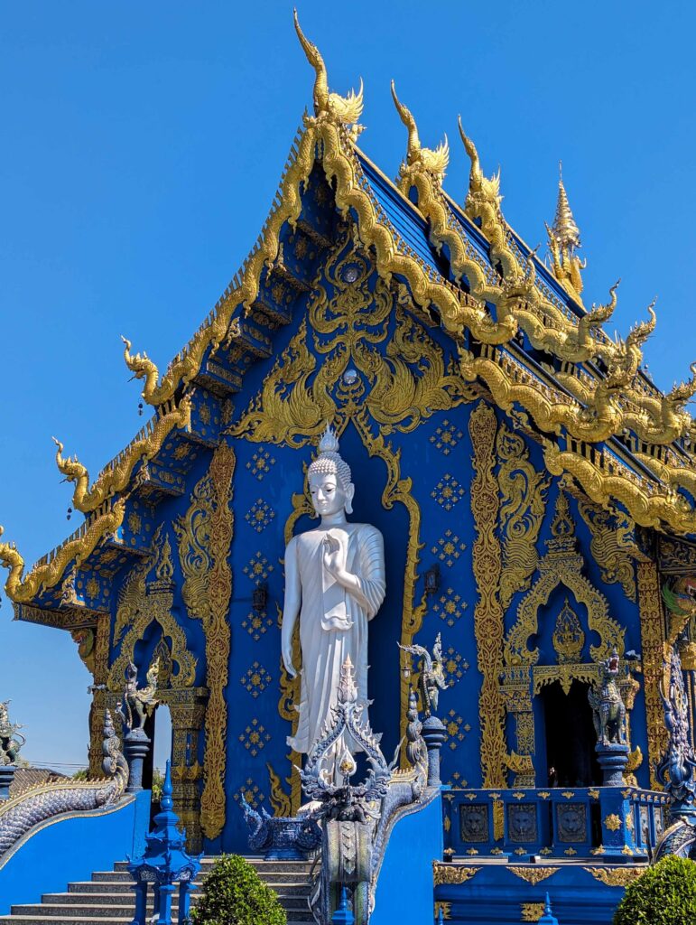 The Blue Temple in Chiang Rai, Thailand